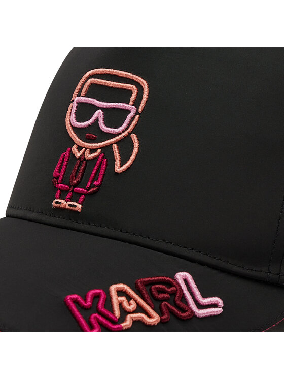 KARL LAGERFELD KARL LAGERFELD Бейсболка 215W3408 Чорний