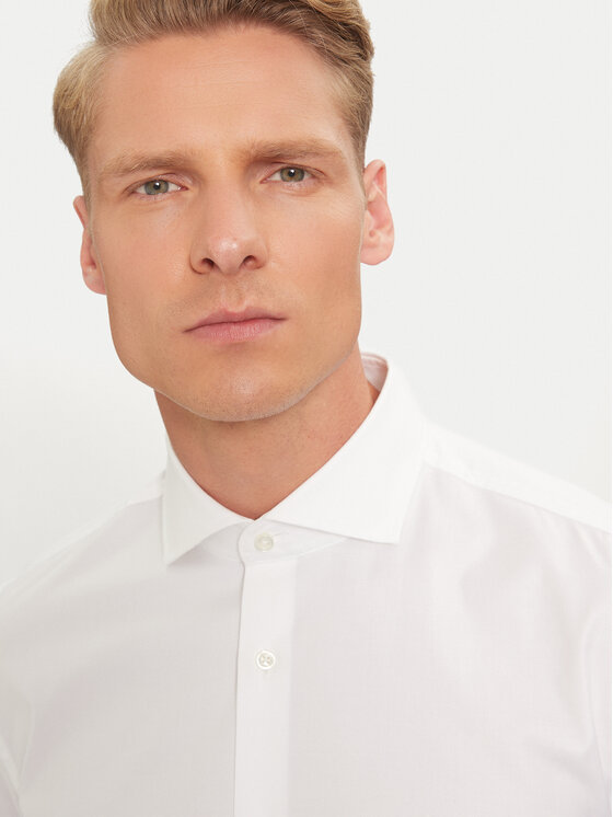 BOSS Boss Košulja 50491976 Bijela Slim Fit