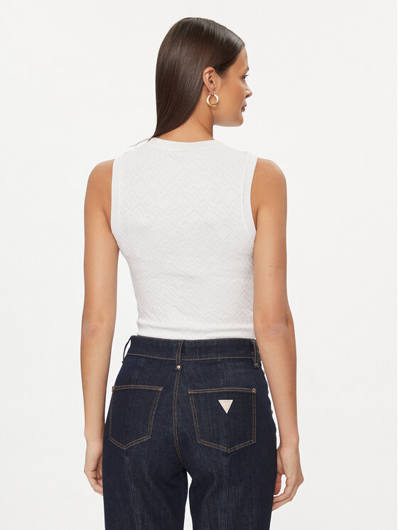 Guess Guess Blūze Ofelia W4GP52 KBYN0 Balts Regular Fit