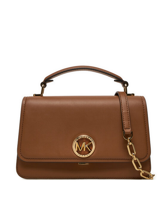 MICHAEL Michael Kors Ročna Torba Delancey 30T4GD8S6L Rjava