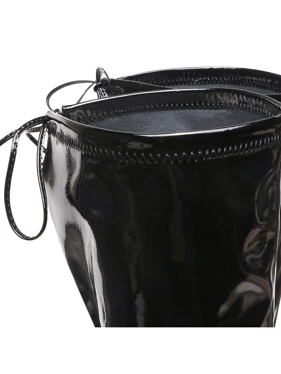 DeeZee DeeZee Cizme lungi muschetar H2701-01 Negru