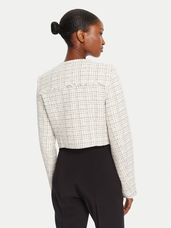 Guess Guess Átmeneti kabát W5YN44 WHDB2 Fehér Regular Fit
