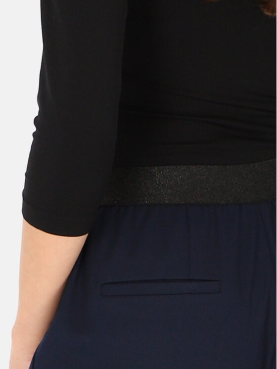 L’AF L’AF Spodnie materiałowe Liberty Granatowy Regular Fit