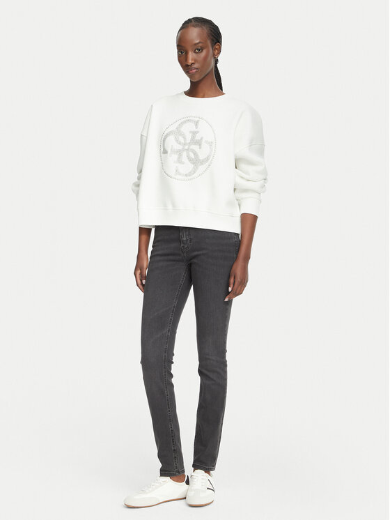 Guess Jeans Guess Jeans Džinsai W6BA92 D1785 Juoda Skinny Fit