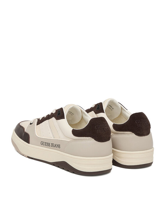 Guess Jeans Guess Jeans Sneakersy EO-TEKSAS-01 126AM Écru