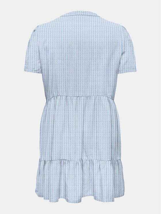 ONLY Carmakoma ONLY Carmakoma Rochie de vară Cartiri 15311976 Albastru celest Regular Fit