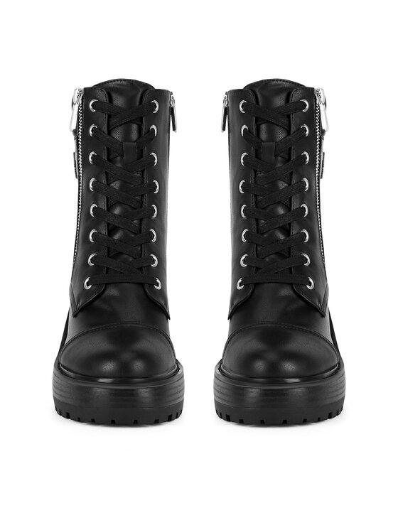 Nine West Nine West Šnurovacia obuv WFA3363-1 Čierna