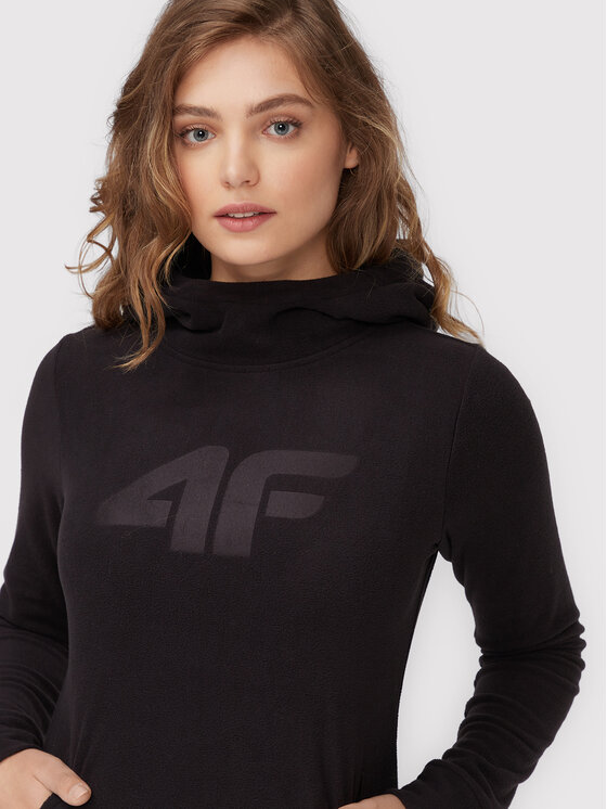 4F 4F Fleece H4Z22-PLD352 Μαύρο Regular Fit