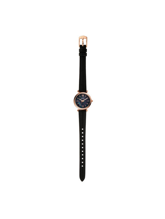 Fossil Fossil Годинник Carlie Mini ES4700 Чорний
