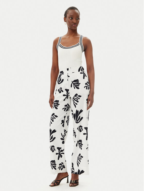 Marella Marella Topiņš Germana 2515361061 Écru Slim Fit