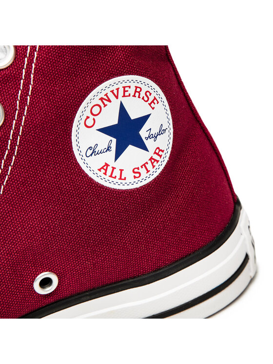 Converse Converse Plátenky All Star Hi Maroon M9613 Bordová