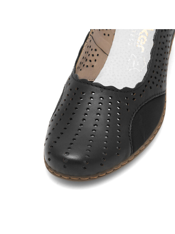 Rieker Rieker Halbschuhe 40952-00 Schwarz