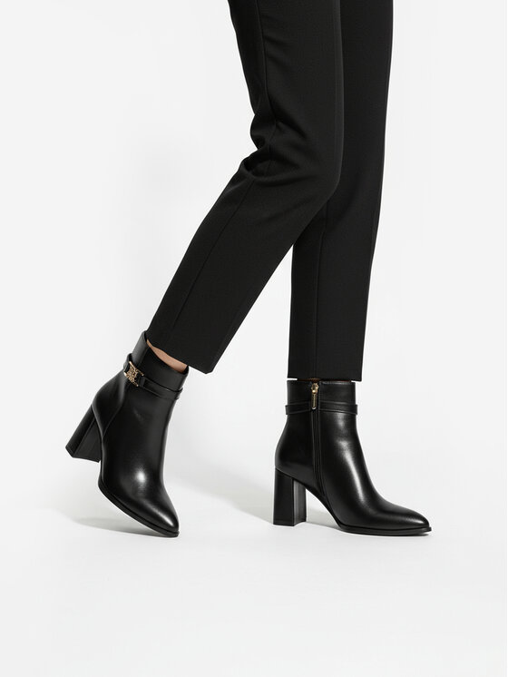 Nine West Nine West Polokozačky CEO-NASIRA-01 Černá