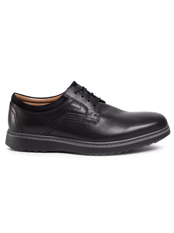 Clarks un geo lace black best sale