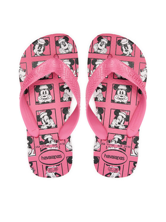 Dziecięce Japonki Havaianas, Rozmiar 33/34, Różowe, 41394120129