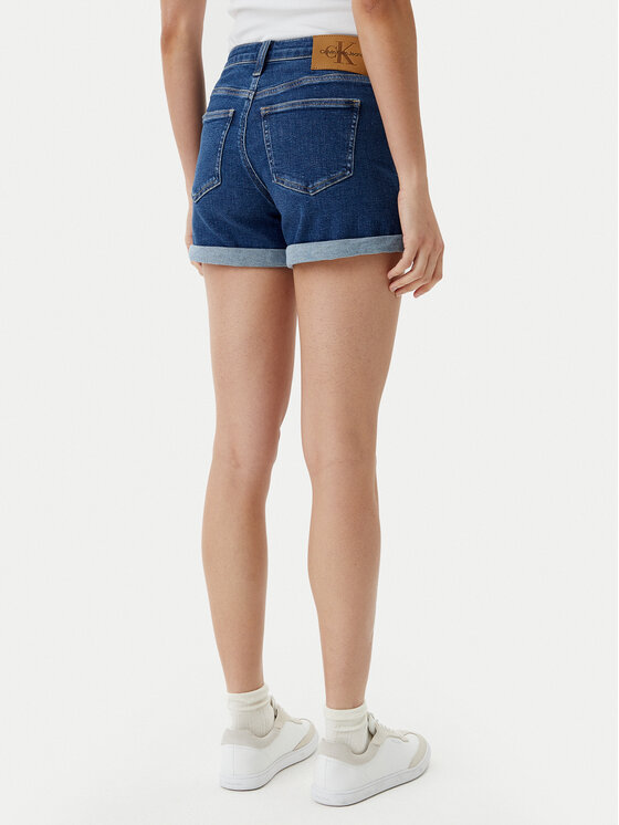 Calvin Klein Jeans Calvin Klein Jeans Džínové šortky J20J225160 Tmavomodrá Regular Fit
