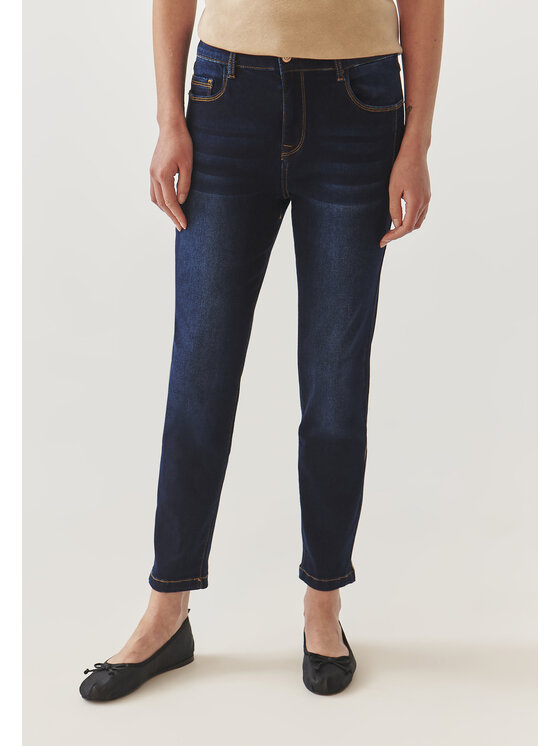 TATUUM TATUUM Jeansy SARO 1 Granatowy Straight Fit