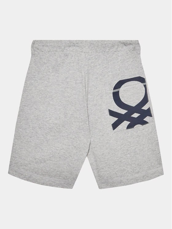 United Colors Of Benetton United Colors Of Benetton Спортни шорти 3BL0C901H Сив Regular Fit
