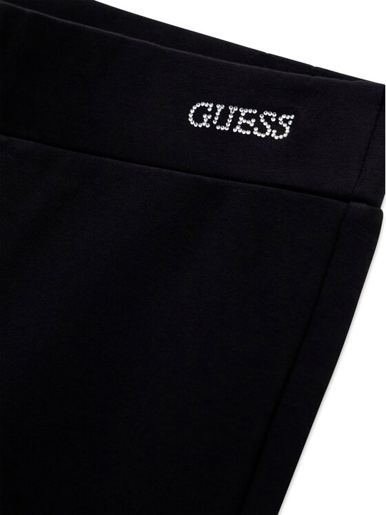 Guess Guess Leggings J6YB09 K3929 Fekete Flared Fit