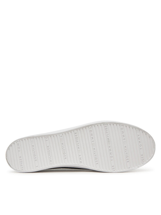 Tommy Hilfiger Tommy Hilfiger Tenisice Th Open Mesh Vulc Sneaker FW0FW08684 Crna