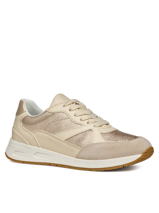 Geox Geox Sneakersy D Bulmya D46NQA 02N22 CB500 Złoty