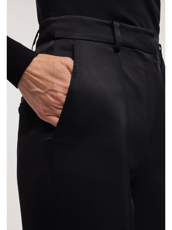 Trussardi Trussardi Spodnie materiałowe P007A002439N033 Czarny Regular Fit