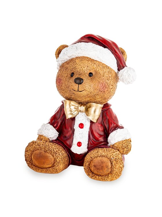 MIAhome MIAhome Figurka niedźwiadek URSUS w ubranku Czerwony
