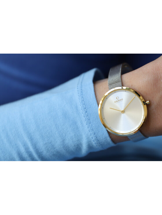 Obaku Obaku Hodinky V227LXGIMC Stříbrná