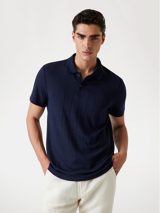Guess Guess T-Shirt 176367 Niebieski Classic Fit