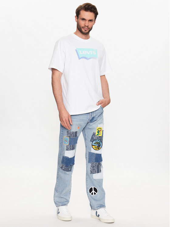 Levi's® Levi's® T-särk 16143-0930 Valge Relaxed Fit