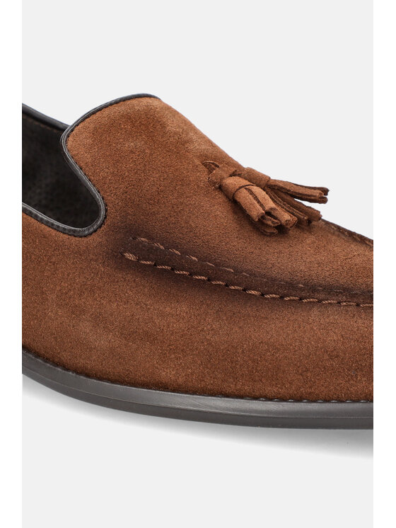 Lancerto Lancerto Loafersy Elrig BT104124000017 Brązowy