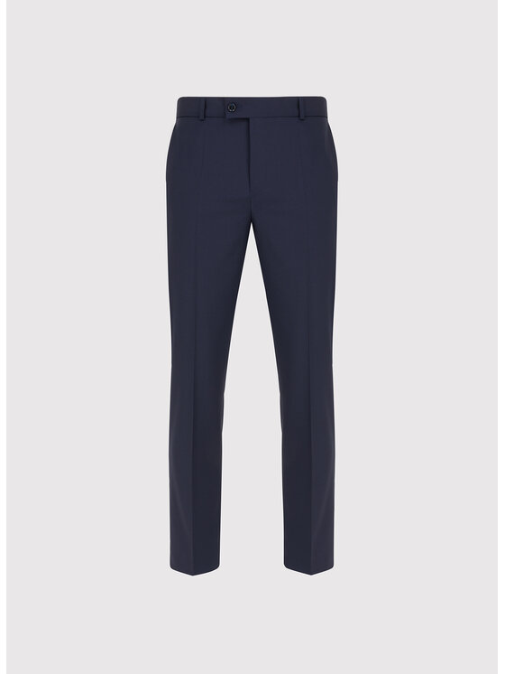 Pako Lorente Pako Lorente Spodnie garniturowe P000P-6G-005 Granatowy Slim Fit
