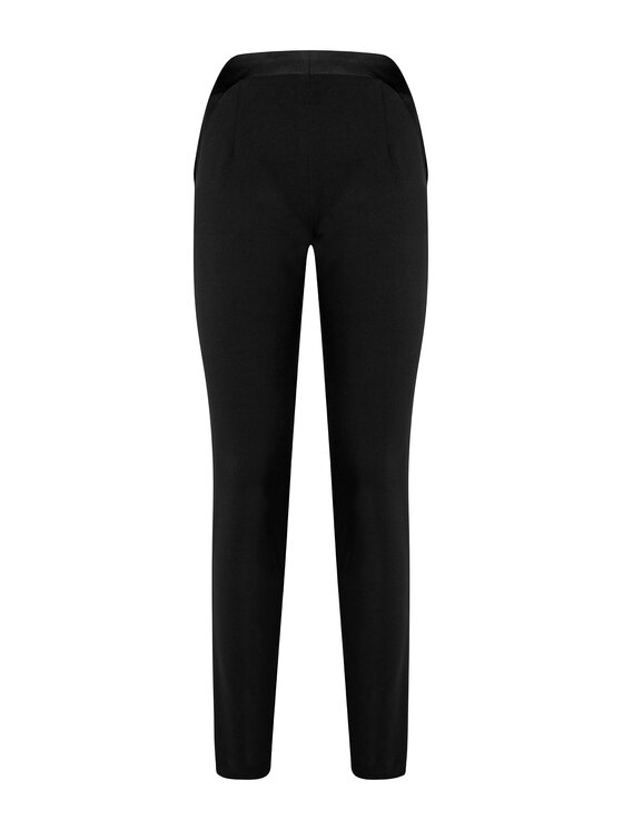 PHILIPP PLEIN PHILIPP PLEIN Spodnie materiałowe 28571 Czarny Flare Fit