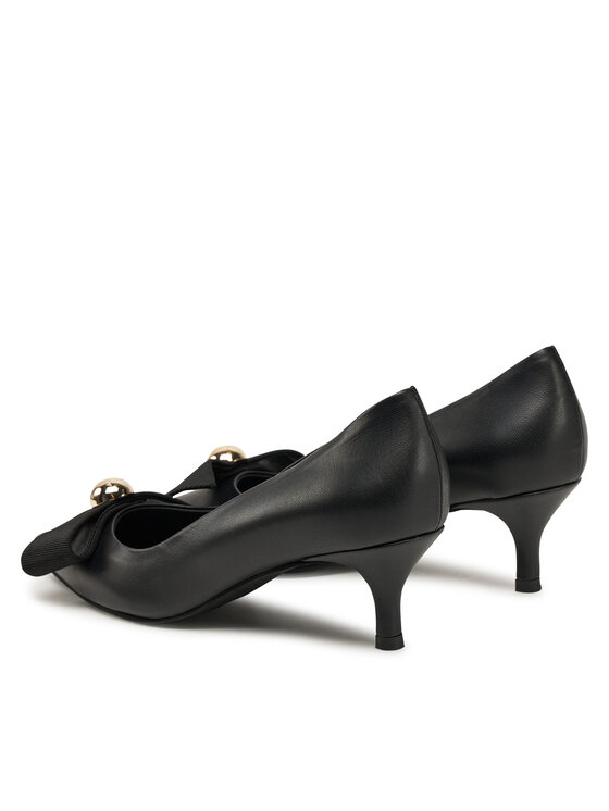 人気満点 YI40SFE Decollete Sfera Szpilki Furla BX3614 Czarny O6000 靴