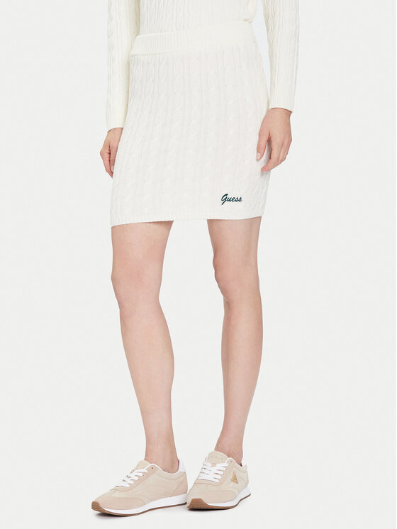 Guess Guess Bleistiftrock V5BD03 Z0572 Beige Regular Fit