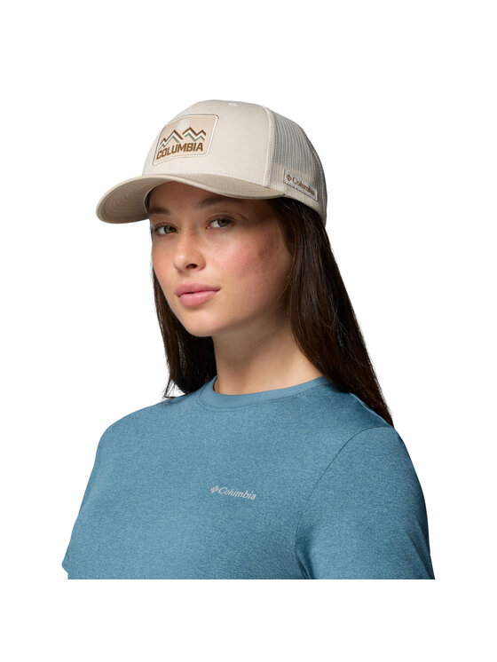 Columbia Columbia Cappellino Mesh Snap Back Hat Beige