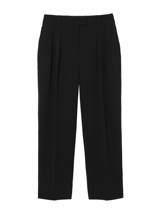 TATUUM Tatuum Bavlnené nohavice ULTO Čierna Classic Fit