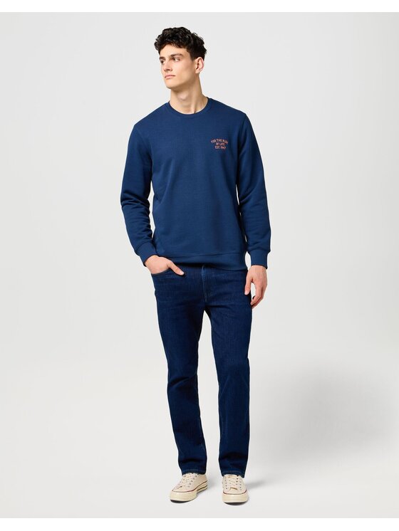 Wrangler Wrangler Jeans Larston Blu Slim Fit