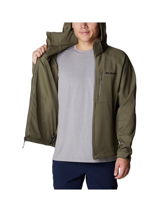 Columbia Columbia Kurtka outdoor 209041 Zielony Regular Fit