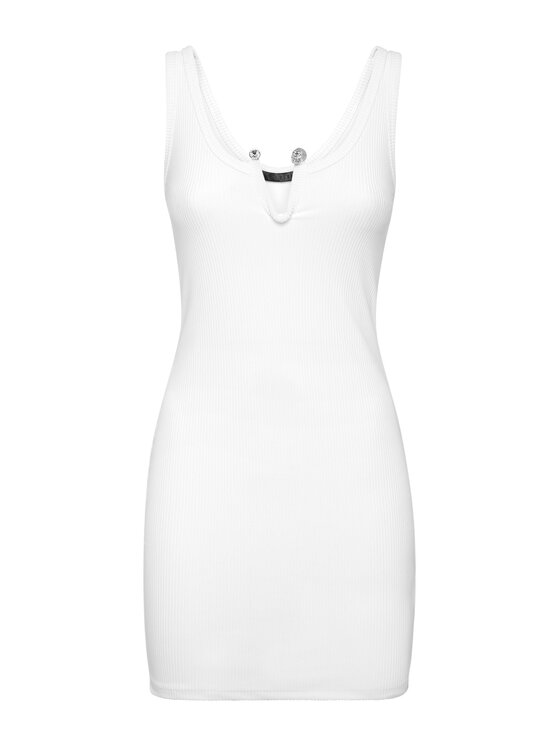 PHILIPP PLEIN PHILIPP PLEIN Abito da sera 9821 Bianco Fitted Fit
