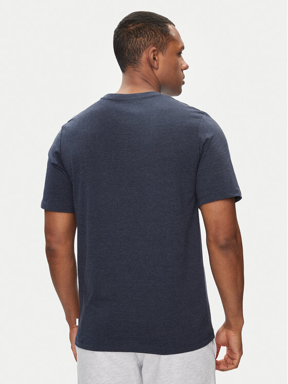 Jack & Jones Jack & Jones T-Shirt 12222887 Granatowy Standard Fit