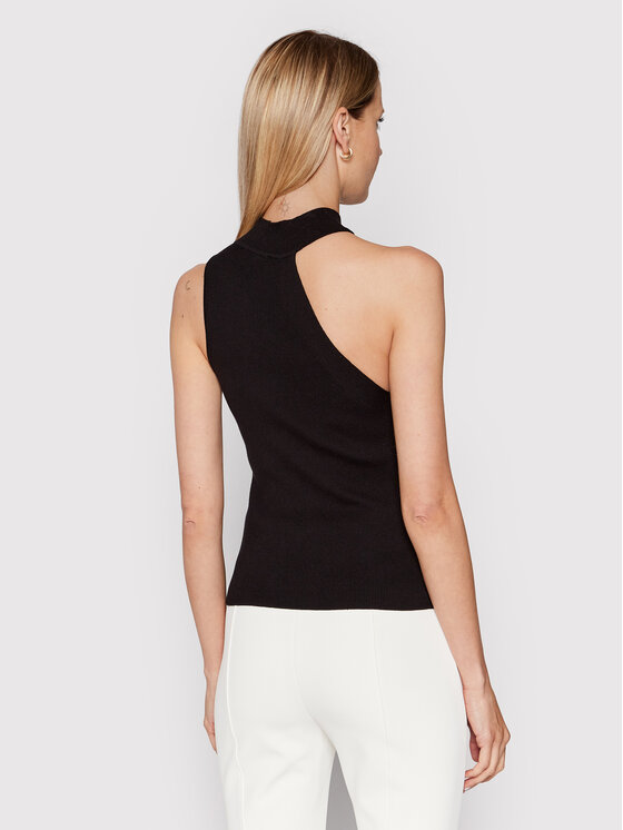 DKNY DKNY Top P2ASAA41 Črna Slim Fit