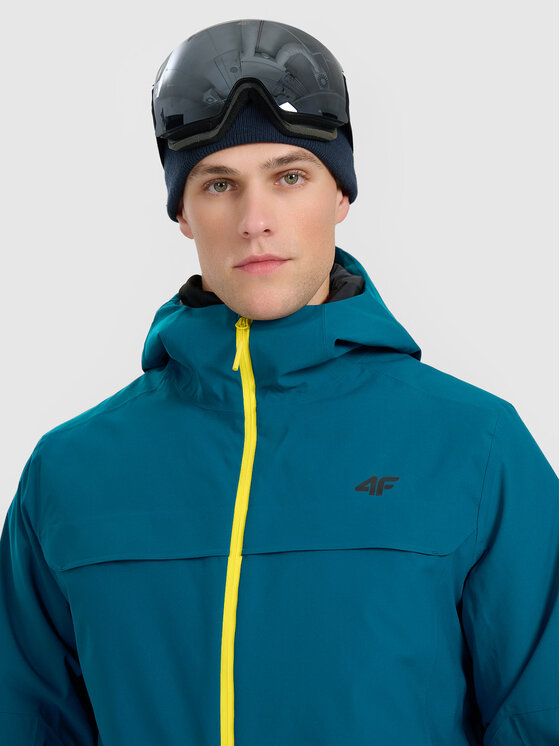 4F 4F Kurtka narciarska SKIWEAR Granatowy Regular Fit