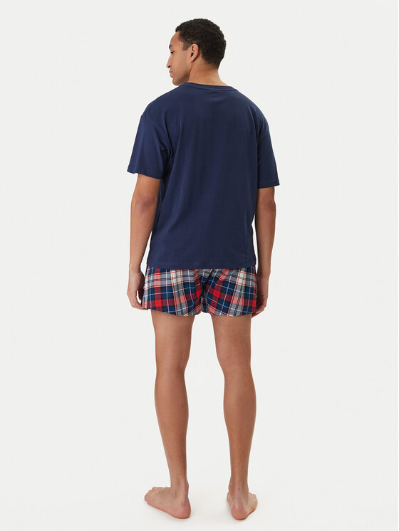 Tommy Hilfiger Tommy Hilfiger Pižama UM0UM03832 Mėlyna Regular Fit