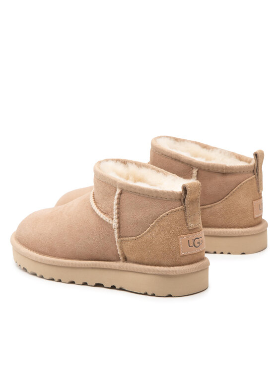 Ugg Ugg Hótaposó W Classic Ultra Mini 1116109 Bézs