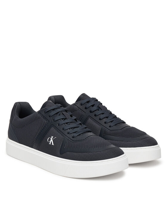 Calvin Klein Calvin Klein Sneakers Classic Cups Laceup Knit HM0HM02130 Nero