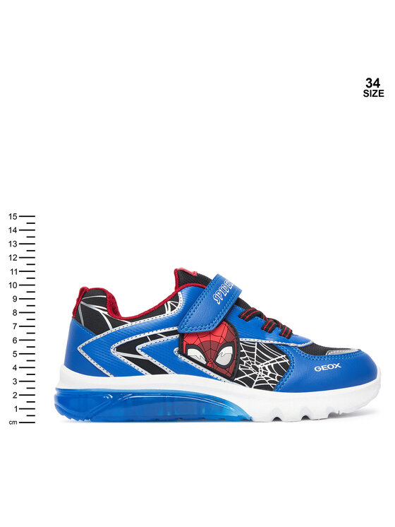 Geox Geox Sneakersy J Ciberdron Boy J66LBK 01454 C0245 D Niebieski