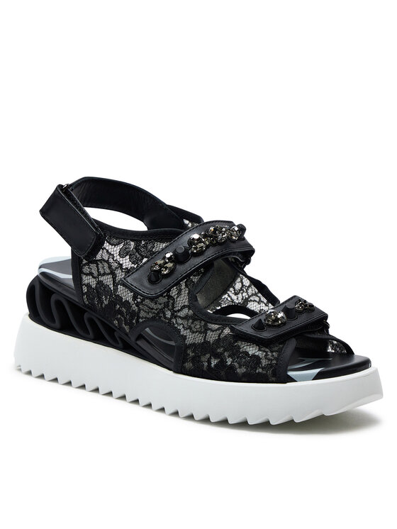 Le Silla Le Silla Sandalen Yui 6657Q040ZGPPLAC Schwarz