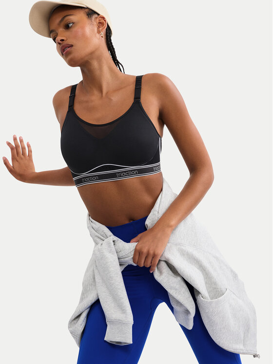 Triumph Triumph Biustonosz sportowy Triaction Cardio Breeze 10226411 Czarny
