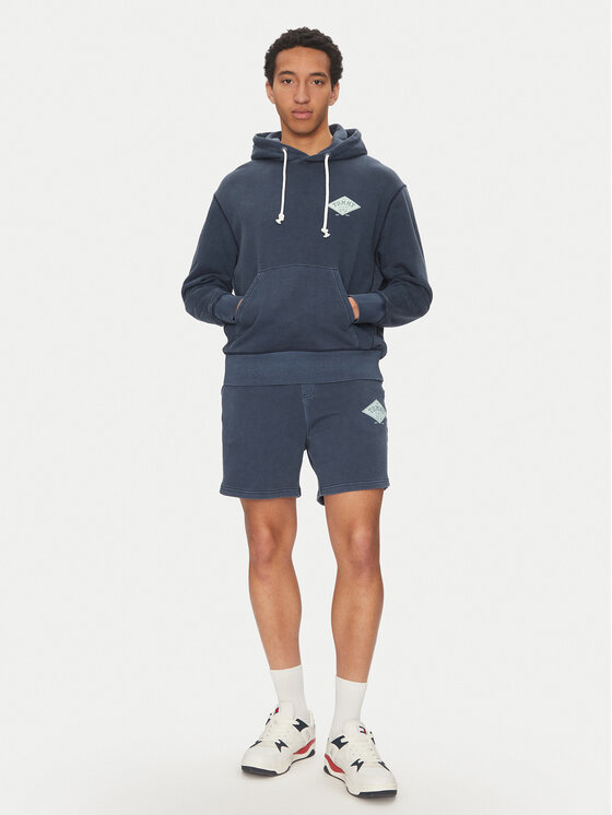 Tommy Jeans Tommy Jeans Športne kratke hlače Varsity DM0DM20936 Mornarsko modra Regular Fit